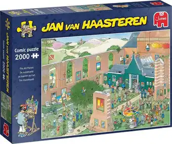 Bol.com Jan van haasteren de kunstmarkt puzzel - 2000 stukjes aanbieding