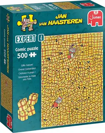 Bol.com Jan van haasteren expert 4: overal cadeautjes - 500 stukjes aanbieding