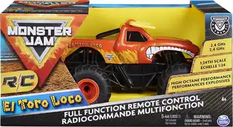 Bol.com Monster jam - el toro loco - rc voertuig - schaal 1:24 - 2,4 ghz aanbieding