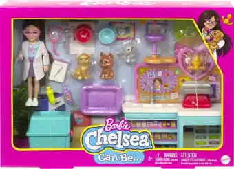 Bol.com Barbie chelsea dierenarts - speelfigurenset aanbieding