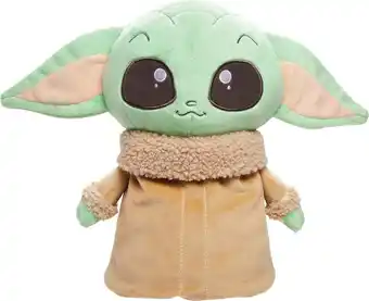 Bol.com Star wars - springende grogu - pluchen figuur - 28 cm - knuffel aanbieding