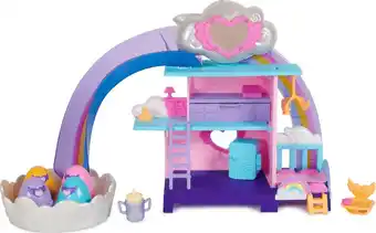 Bol.com Hatchimals alive - hatchi-nursery-speelset - met 4 minifiguren in eieren die zelf uitkomen en 13 accessoires aanbieding