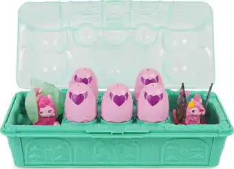 Bol.com Hatchimals colleggtibles rainbow-cation - family carton met lamafamilie verrassingsspeelset 10 personages en 2 accessoires aanbieding