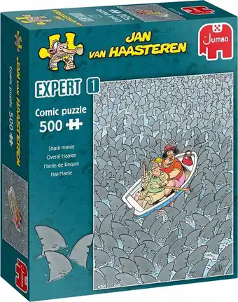 Bol.com Jan van haasteren expert 1: overal haaien puzzel - 500 stukjes aanbieding