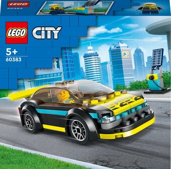 Bol.com Lego city elektrische sportwagen bouwset - 60383 aanbieding