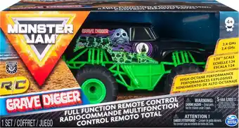 Bol.com Monster jam - grave digger - rc voertuig - schaal 1:24 - 2,4 ghz aanbieding