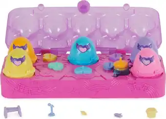 Bol.com Hatchimals alive - eirendoos-speelset met 5 minifiguren in eieren die zelf uitkomen 11 accessoires aanbieding