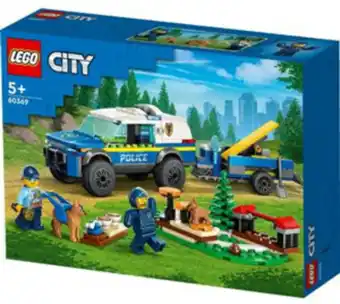 Bol.com Lego city mobiele training voor politiehonden set - 60369 aanbieding