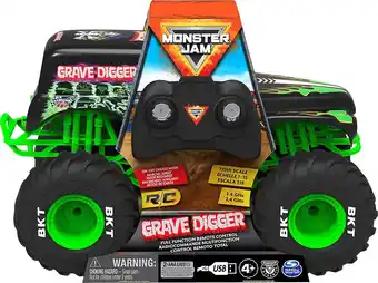 Bol.com Monster jam - grave digger - rc voertuig - schaal 1:15 - 2,4 ghz aanbieding