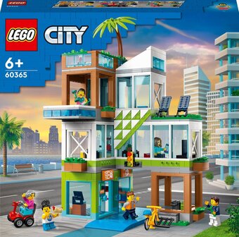 Bol.com Lego city appartementsgebouw modular building set - 60365 aanbieding