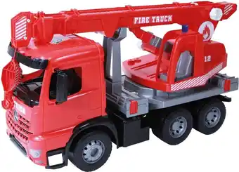 Bol.com Lena - supergrote brandweerauto met uitschuifbare takel - mercedes arocs - 02175 aanbieding