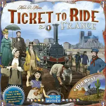 Bol.com Ticket to ride france & old west - uitbreiding - bordspel aanbieding