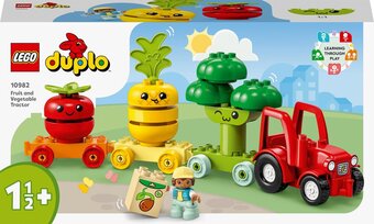 Bol.com Lego duplo mijn eerste fruit- en groentetractor set - 10982 aanbieding