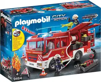 Bol.com Playmobil city action brandweer pompwagen - 9464 aanbieding