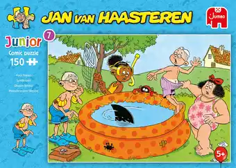 Bol.com Jan van haasteren junior spetterpret puzzel - 150 stukjes - kinderpuzzel aanbieding