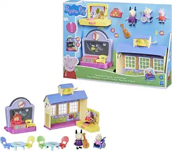 Bol.com Peppa pig school speelset - speelfiguur aanbieding