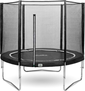 Bol.com Salta combo - trampoline met veiligheidsnet - ø 213 cm - zwart aanbieding
