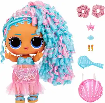 Bol.com L.o.l. surprise! big baby hair pop - splash queen - modepop aanbieding