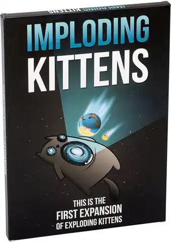 Bol.com Exploding kittens imploding kittens uitbreiding - engelstalig kaartspel aanbieding