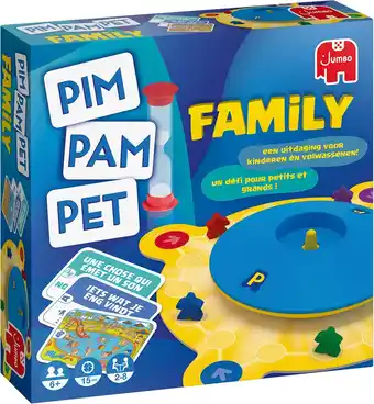 Bol.com Jumbo pim pam pet family - bordspel aanbieding