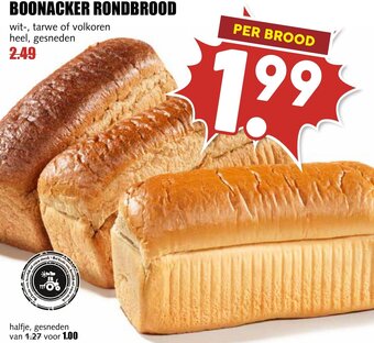 De Boerenschuur BOONACKER RONDBROOD aanbieding