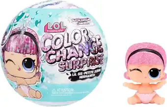 Bol.com L.o.l. surprise! glitter color change - lil sis met 5 verrassingen aanbieding