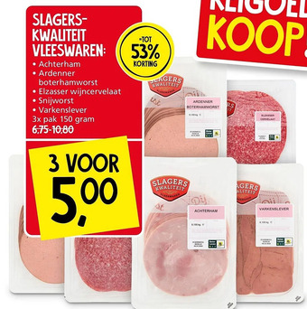 Jan Linders Slagers- kwaliteit vleeswaren aanbieding