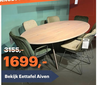 Casba Bekijk eettafel aiven aanbieding