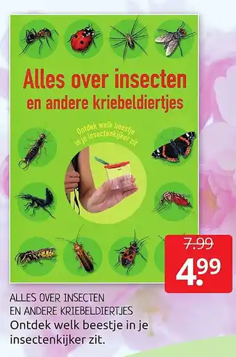 Boekenvoordeel Alles over insecten en andere kriebeldiertjes aanbieding