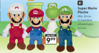 Top1Toys Super Mario Pluche Afm. 20 cm. aanbieding