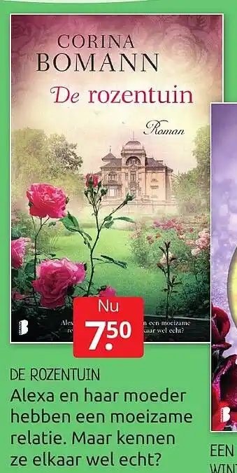 Boekenvoordeel De rozentuin aanbieding