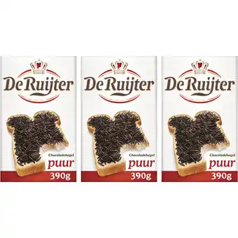 Albert Heijn De ruijter familie voordeelpakket hagelslag aanbieding