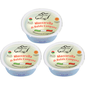 Albert Heijn Zanetti mozzarella di bufala campana 3-pack aanbieding