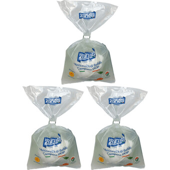Albert Heijn Zanetti mozzarella di bufala campana 3-pack aanbieding