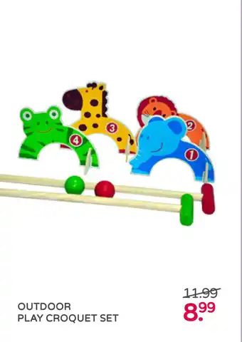 Prenatal Outdoor play Croquet set aanbieding