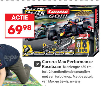 Top1Toys Carrera Max Performance Racebaan Baanlengte 630 cm. aanbieding