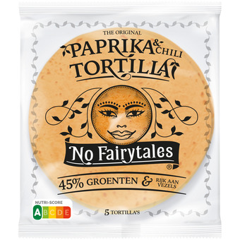 Dekamarkt No fairytales tortilla paprika-chili aanbieding