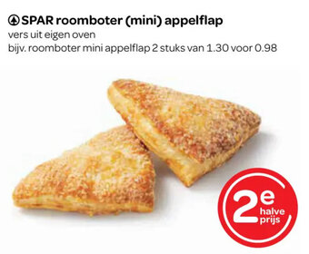 Spar SPAR roomboter (mini) appelflap vers uit eigen oven aanbieding