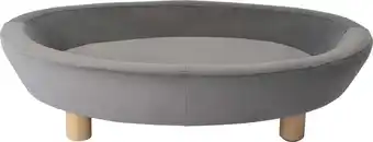 Intratuin Intratuin hondenmand odette grijs 72 x 52 x 18 cm aanbieding