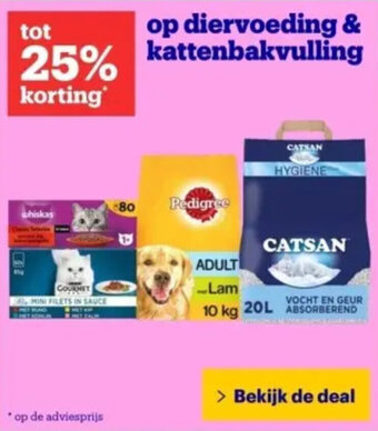 Bol.com diervoeding & kattenbakvulling aanbieding