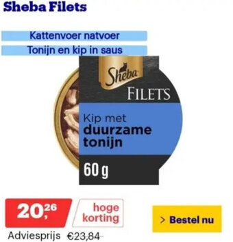Bol.com Sheba Filets aanbieding