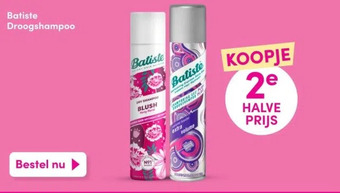 DA Batiste Droogshampoo aanbieding