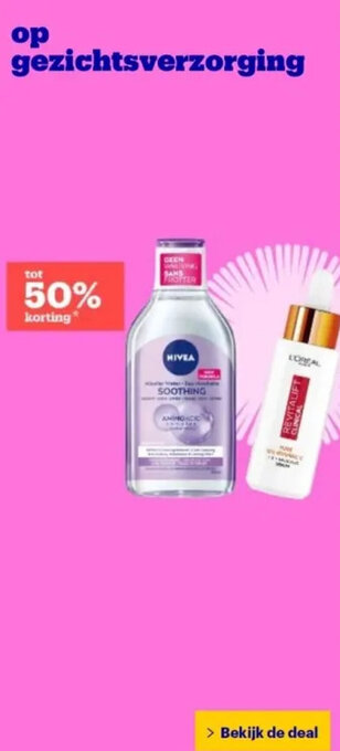 Bol.com Gezichtsverzorging aanbieding