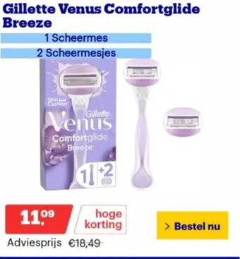 Bol.com Gillette Venus Comfortglide Breeze aanbieding