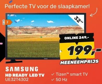 BoXXer SAMSUNG HD READY LED TV UE32T4302 aanbieding