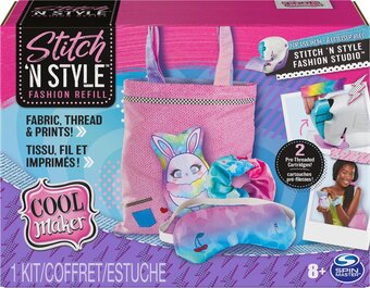 Bol.com Cool maker - stitch ‘n style mode studio - navulset - hobbypakket aanbieding