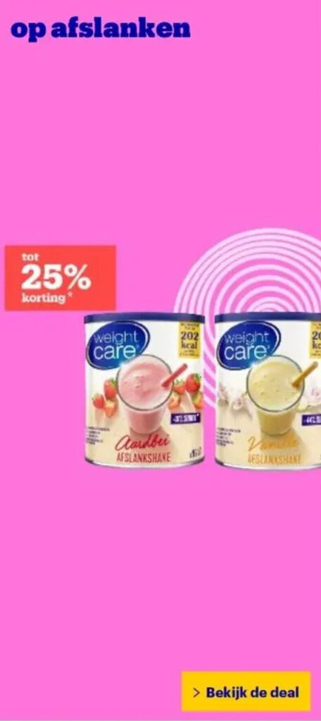 Bol.com afslanken aanbieding