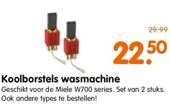 Plentyparts Koolborstels wasmachine aanbieding