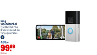 Makro Ring videodeurbel aanbieding