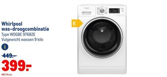 Makro Whirlpool was-droogcombinatie aanbieding
